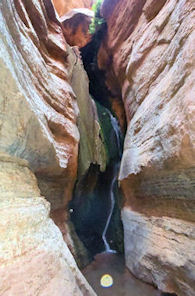 Box Canyon with Waterfall, Photo by Cindy Sheppard